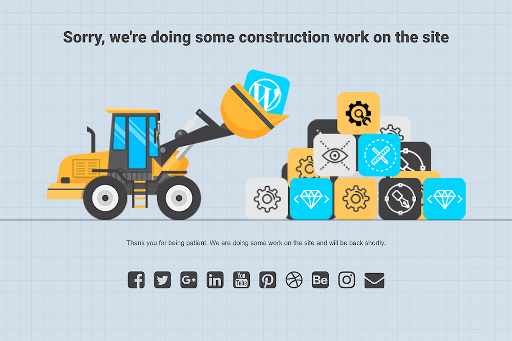 WordPress Plugin - Under Construction