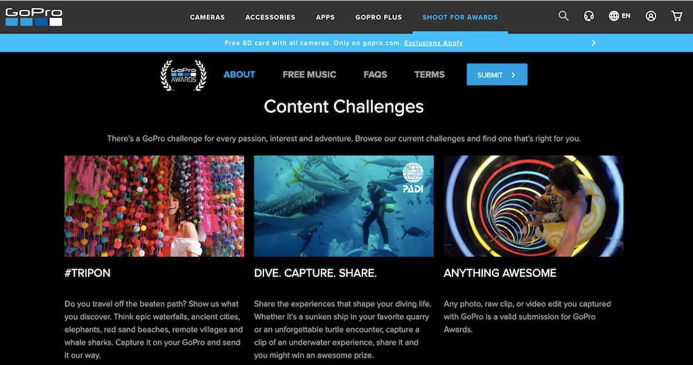 GoPro Content Challenge | Umami Marketing
